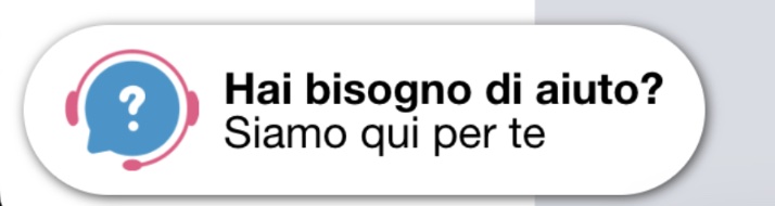 Pulsante per la richiesta di supporto